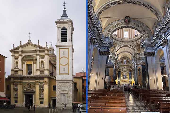 O centro histórico da cidade, conhecido como Viex Nice (“Velha Nice”), atrai os visitantes com suas ruas estreitas, fachadas coloridas e mercados tradicionais, como o badalado Cours Saleya.  A região também abriga a Catedral Sainte-Réparate, marco histórico e religioso de Nice.
