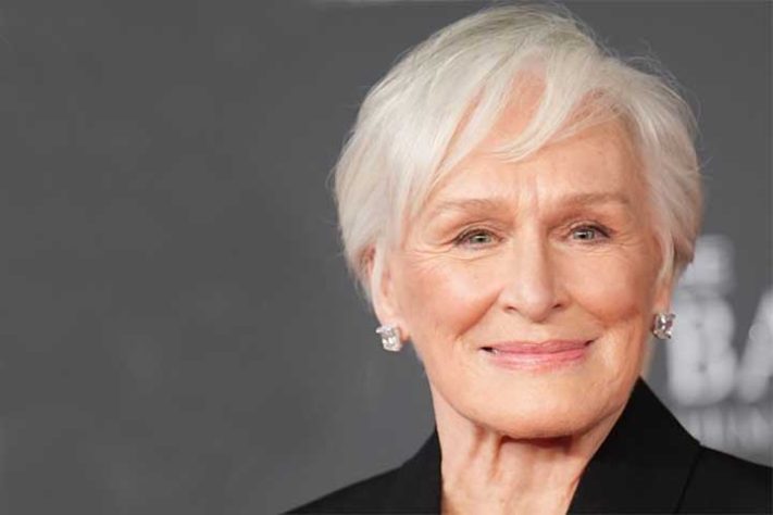 Glenn Close - Cabelos grisalhos/brancos - Reprodução do Instagram @glennclose