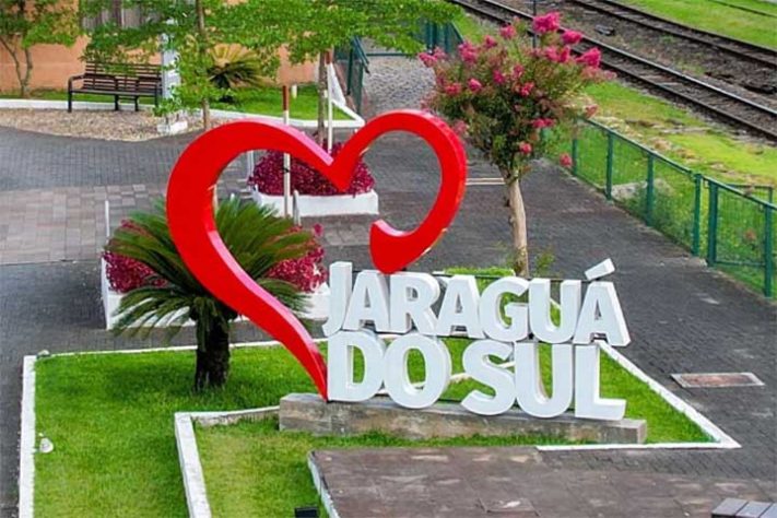 Jaraguá do Sul, município brasileiro do estado de Santa Catarina - Reprodução do instagram @jaraguadosulvistadecima
