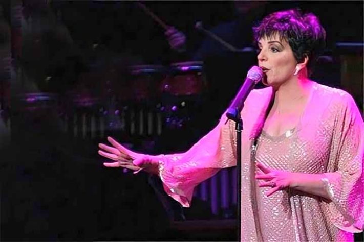 A atriz e cantora Liza Minnelli