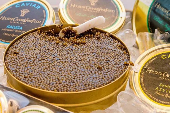 Caviar, a iguaria de luxo