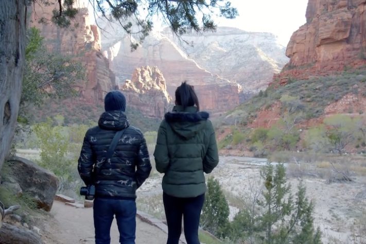 Zion National Park, Estados Unidos - Reprodução/YouTube