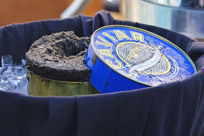 Caviar, a iguaria de luxo