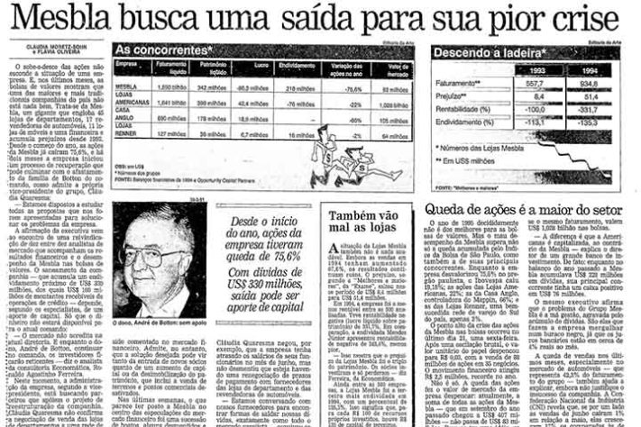 A história da Mesbla