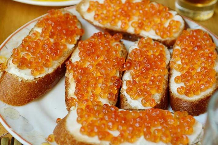 Caviar, a iguaria de luxo