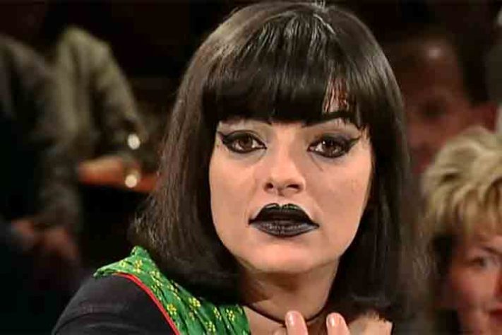 A cantora e compositora alemã Nina Hagen