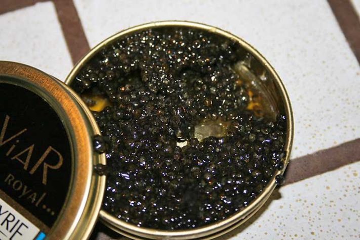 Caviar, a iguaria de luxo