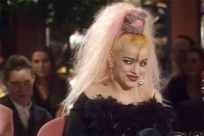 A cantora e compositora alemã Nina Hagen