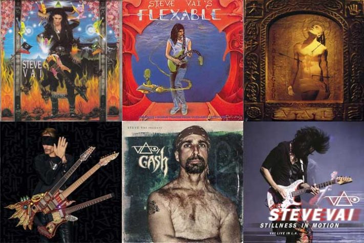 O guitarrista Steve Vai