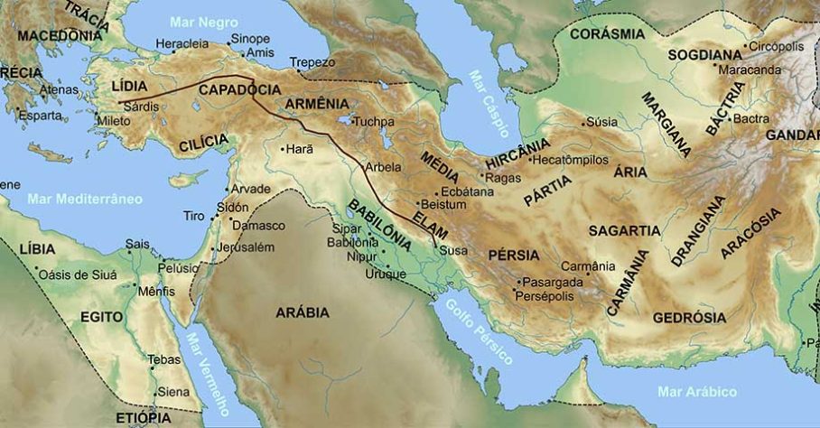 A história da antiga Pérsia