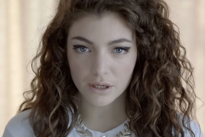 Cantora Lorde - Reprodução