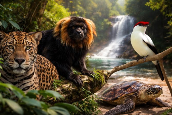 Brasil em alerta: animais que enfrentam risco de extinção