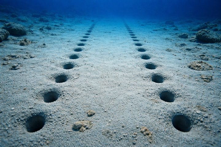 <p>Assim, as fileiras de buracos permanecem como um mistério, evidenciando que o fundo do mar ainda guarda segredos e segue desafiando a lógica das formações naturais conhecidas.</p>
