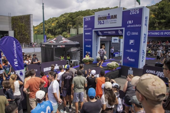 Atleta morre durante prova do Ironman em Curitiba - Isabella Mayer/Secom