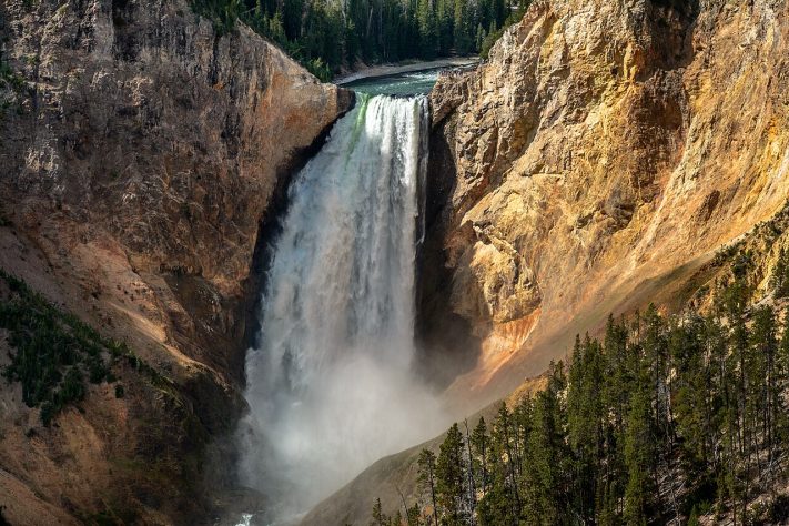 Lower Falls of the Yellowstone River, Estados Unidos | Flickr - Domenico Convertini