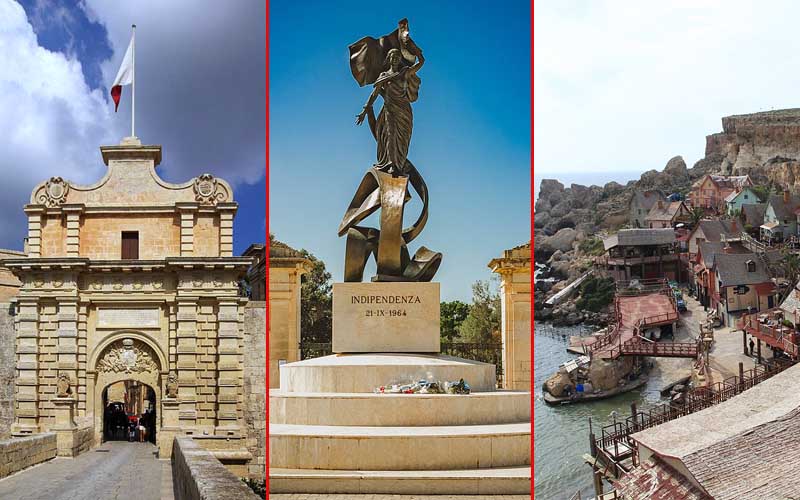 Ilha de Malta, República de Malta, joia do Mediterrâneo - Berthold Werner, VPDigital e Frank Vincentz/Wikimédia Commons