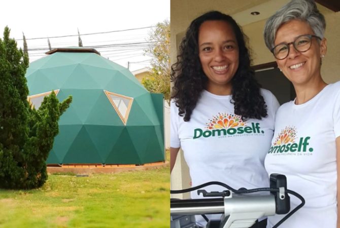 Ideia surgiu de desenho em guardanapo: brasileiras criam empresa de casas sustentáveis que ficam prontas em 45 dias