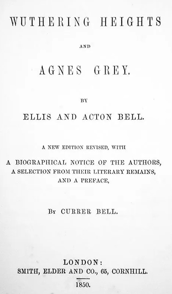 <p>Já na edição de 1850, Charlotte Brontë revisou o texto original, corrigiu problemas de pontuação e ortografia, ademais de suavizar o forte dialeto de Yorkshire presente nas falas de alguns personagens. Além disso, escreveu um prefácio.</p>
