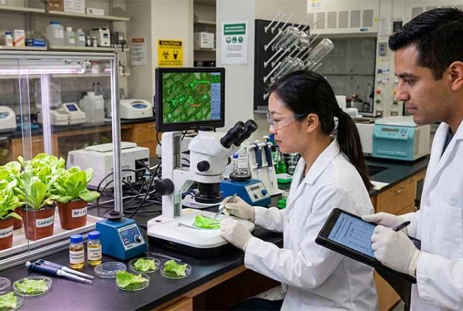 Toxinas em folhas comestíveis: o que são nanoplásticos e o risco para a saúde