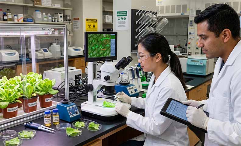 Nanoplásticos, partículas sólidas baseadas em polímeros com comprimento menor que 5 mm - Imagem gerada por Inteligência Artificial