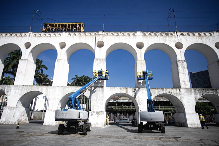 Prefeitura do Rio anuncia restauração dos Arcos da Lapa - Divulgação