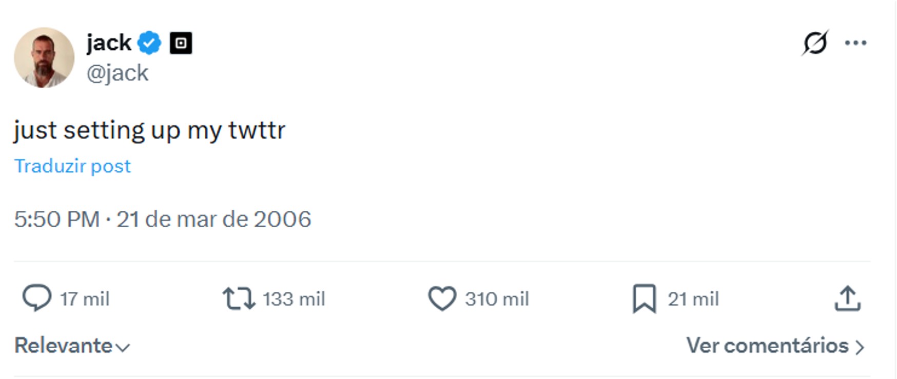 Twitter, atualmente chamado de X, completa 20 anos