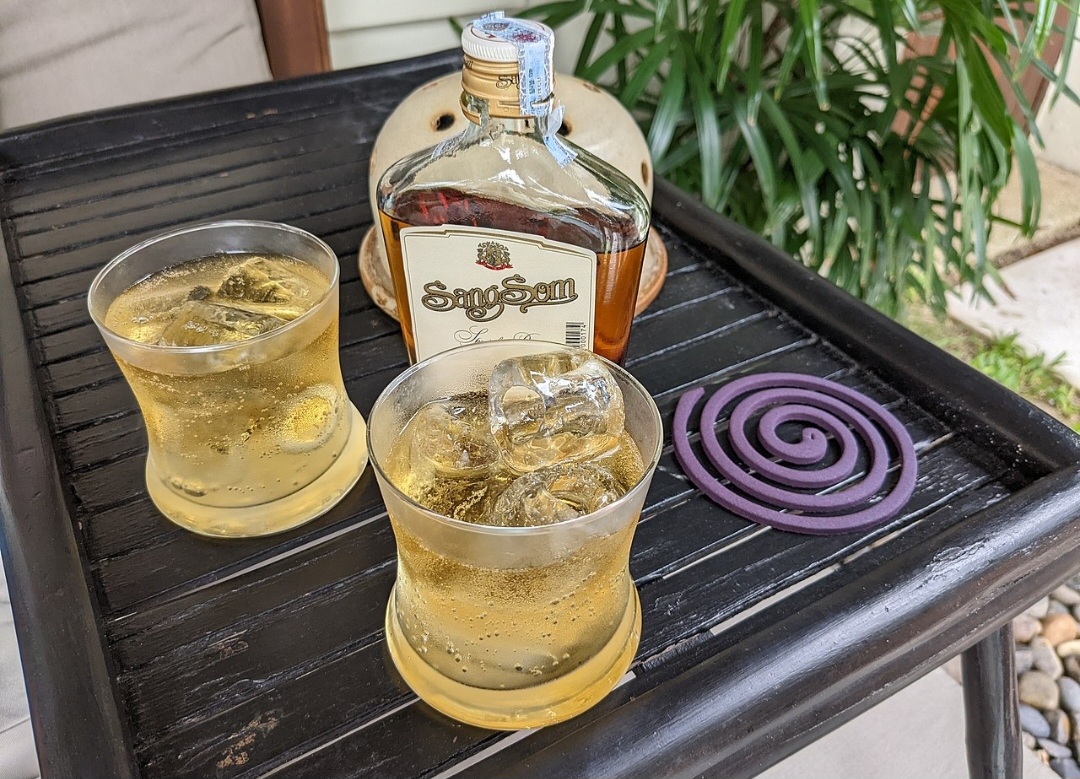 <p>Tailândia — SangSom (rum tailandês)<br />
Produzido a partir da cana-de-açúcar, o SangSom é um rum bastante popular na Tailândia. A bebida se tornou presença comum em bares e festas locais, sendo uma das mais consumidas no país.</p>
