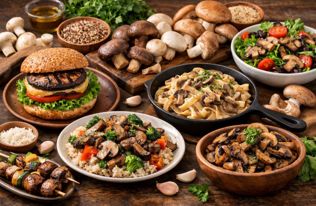 <p>Com diferentes formas, tamanhos e cores, eles são nutritivos e oferecem fibras, vitaminas e minerais, embora tenham menor teor de proteínas em comparação com alimentos de origem animal.</p>
