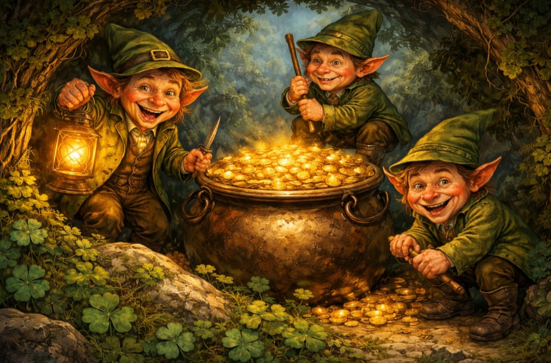 Também são vistos como colecionadores: guardam moedas, pequenos objetos brilhantes e tesouros escondidos em lugares de difícil acesso.