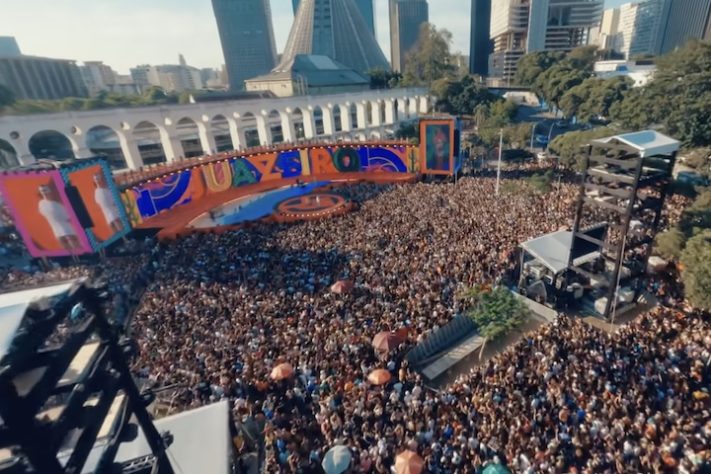 Show do João Gomes nos Arcos da Lapa 2025- Reprodução