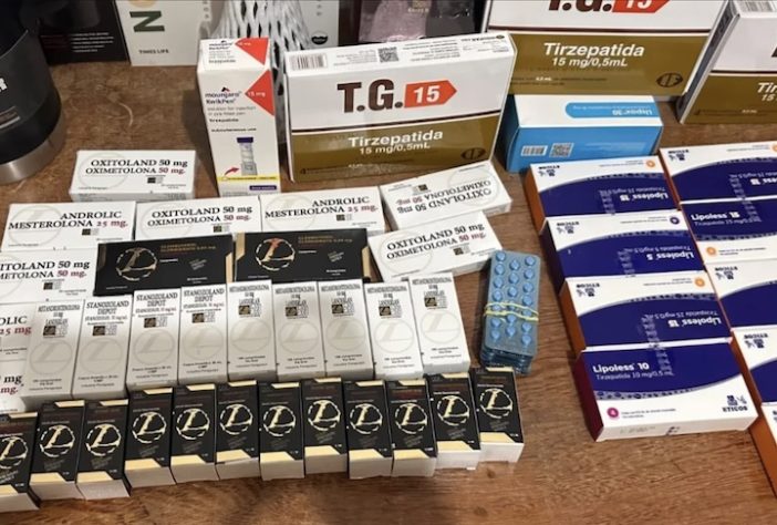 Versão de tirzepatida sem regulamentação entre itens apreendidos pela Polícia Federal - Divulgação/Polícia Federal