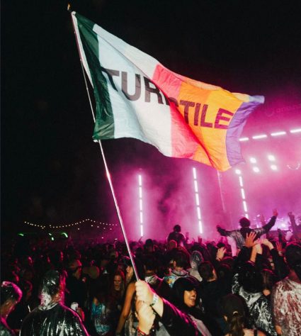 Banda Turnstile - Reprodução @turnstilelivconnection