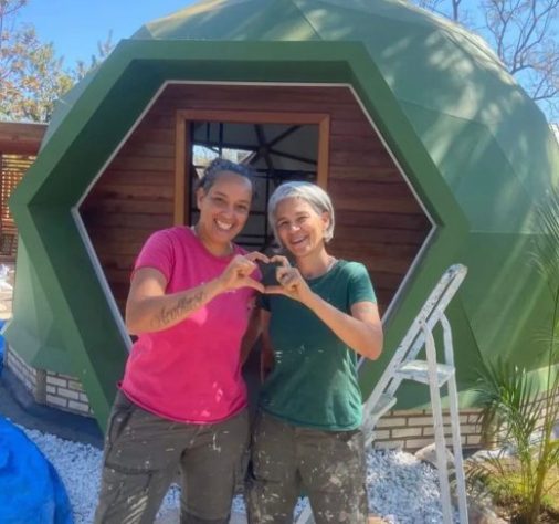 Brasileiras criam projeto de casas sustentáveis que ficam prontas em 45 dias - Reprodução/@domoself.br