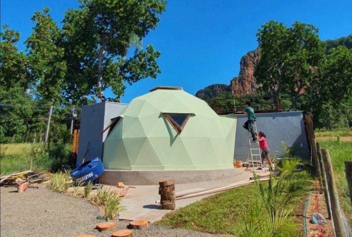 Brasileiras criam projeto de casas sustentáveis que ficam prontas em 45 dias - Reprodução/@domoself.br