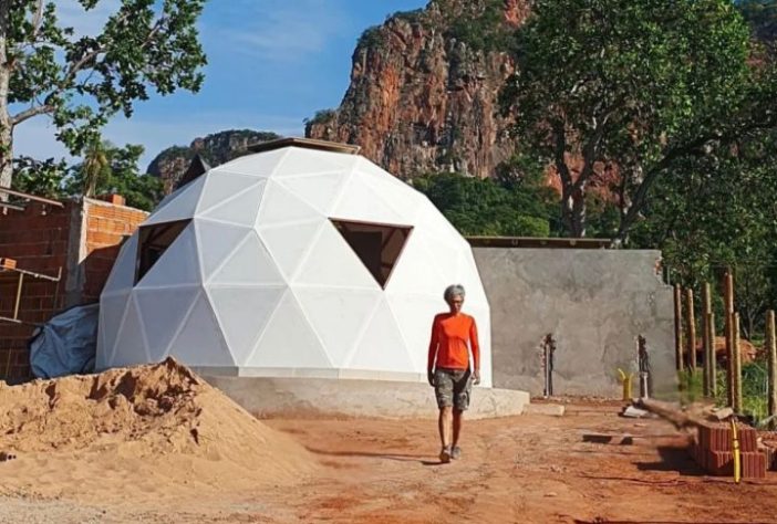 Brasileiras criam projeto de casas sustentáveis que ficam prontas em 45 dias - Reprodução/@domoself.br