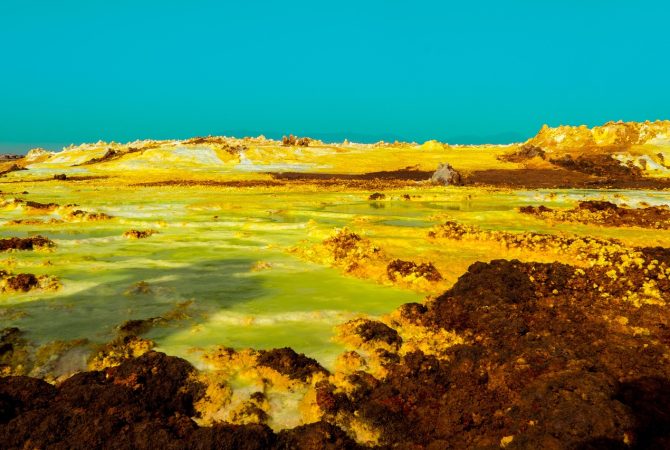 Depressão de Danakil: o laboratório natural mais hostil do mundo