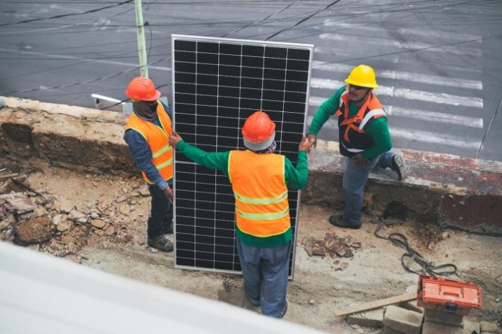 Painel solar, energia - Pexels/Los Muertos Crew
