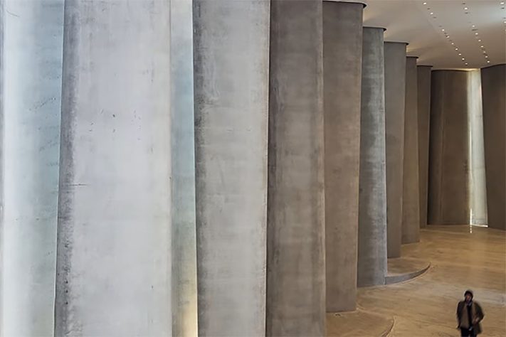 Prédio Len Lye Centre, em New Plymouth (Nova Zelândia) - Reprodução do Youtube Canal The B1M