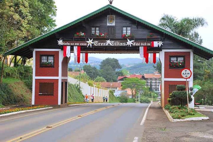 Treze Tílias, a cidade 'mais austríaca do Brasil'