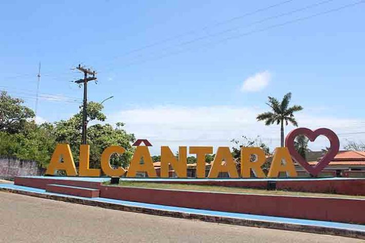 Cidade de Alcântara, no Maranhão