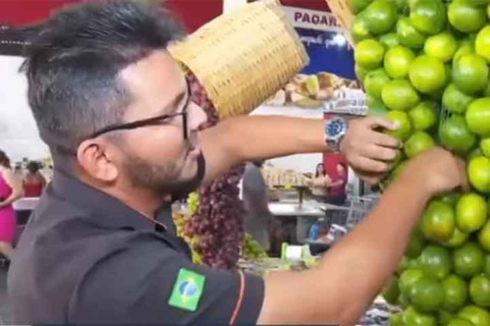 Hortifruti artístico em Goiânia