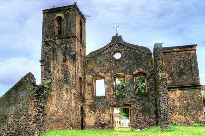 Cidade de Alcântara, no Maranhão