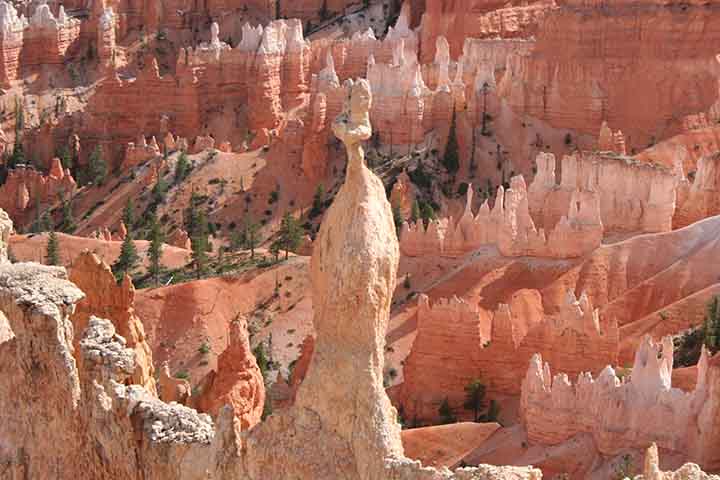 Há cerca de 60 milhões de anos, mares antigos cobriam a região e depositaram sedimentos. Com o tempo, esses materiais se solidificaram em calcário, arenito e lamito. As diferenças de densidade entre as camadas foram cruciais para a formação das torres que vemos hoje.