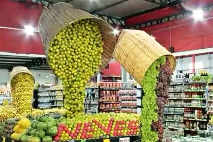 Hortifruti artístico em Goiânia