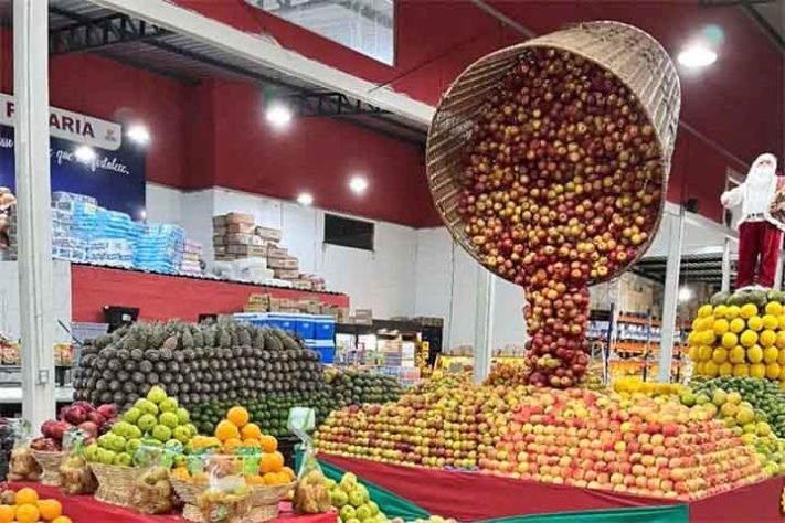 Hortifruti artístico em Goiânia