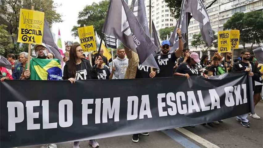 A discussão sobre o fim da escala 6x1 ganhou força no Brasil após o governo federal defender mudanças nas regras da jornada de trabalho sem redução salarial. A proposta busca ampliar o tempo disponível para descanso, convivência familiar, lazer e atividades culturais, além de estabelecer melhores condições de equilíbrio entre vida profissional e pessoal. -  (crédito: Fernando Frazão/Agência Brasil)