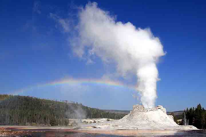 Durante as erupções, a água atinge 95,6°C (graus Celsius), enquanto o vapor ultrapassa 177 °C. Essa intensidade torna perigoso se aproximar demais. Por isso, é obrigatório permanecer nas passarelas, já que a crosta ao redor é frágil e pode ceder sob o peso de uma pessoa.
