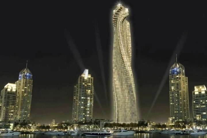 Apesar das sucessivas promessas de retomada feitas por Fisher ao longo da última década, a Dynamic Tower permanece apenas em patentes, maquetes e animações digitais, sem que um terreno oficial tenha sido confirmado ou qualquer fundação escavada no solo de Dubai.