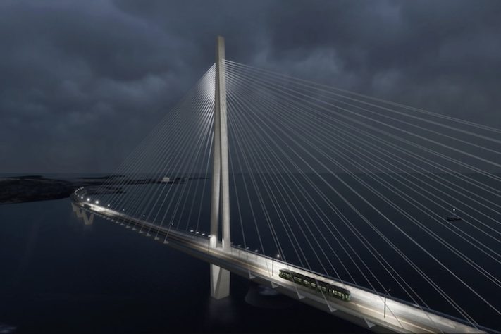 Ponte Kruunuvuorensilta, Helsinque, Finlândia - Divulgação