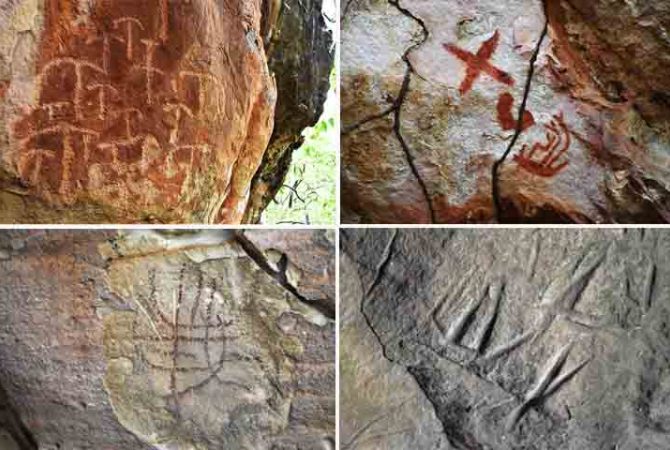 Cidade de Alcinópolis se destaca pela riqueza em arte rupestre no MS